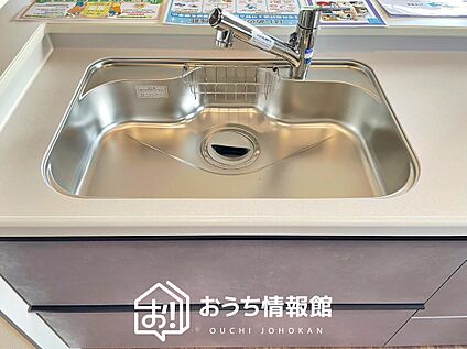 浄水器内臓型ハンドシャワー付シンク
