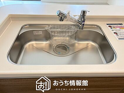 浄水器内臓型ハンドシャワー付シンク
