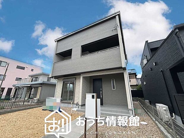 【現地写真(外観)】耐震等級最高「3」取得で基準の1.5倍の性能・耐震強度で安心できます。