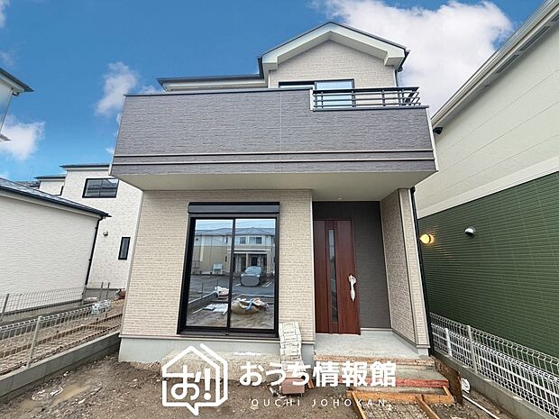 【現地写真(外観)【C号地】】健康被害に配慮したもっとも安全性の高い建材を採用し、シックハウス対策をしております。