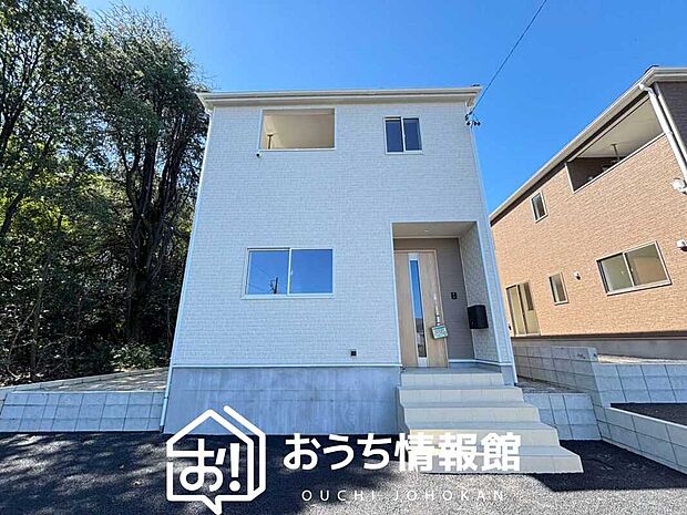【現地写真（外観）【３号地】】健康被害に配慮したもっとも安全性の高い建材を採用し、シックハウス対策をしております。