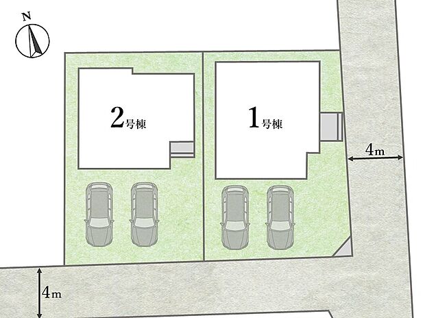 【全体区画図】
商業施設や教育施設が徒歩圏内にあり、子育て世帯でも安心して暮らせる住まい。「八王子」駅周辺は商業施設で賑わっています。