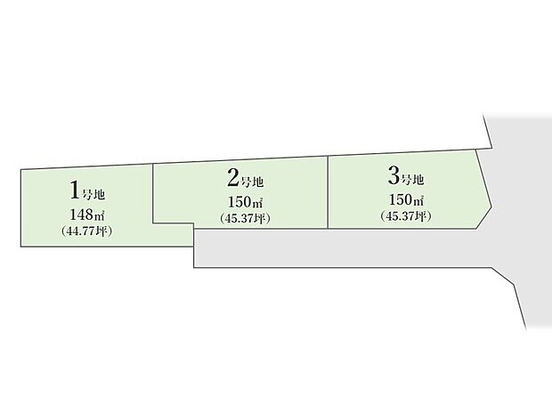 【全体区画図】
最寄りのJR八高線「箱根ヶ崎」駅は、拝島駅方面や八王子方面へのアクセスが可能な利便性のある駅。