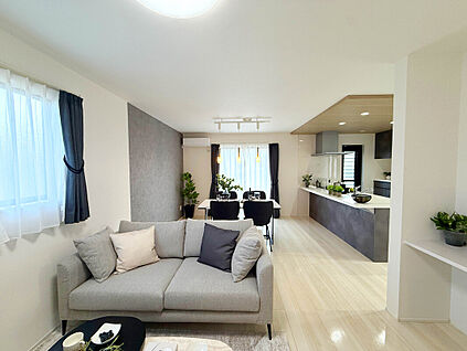 【モデルハウス棟:LDK】