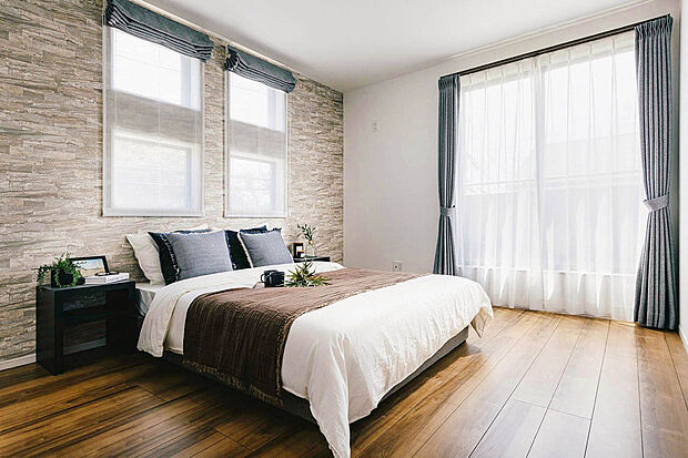 【【施工例:Room】】「若葉第小学校」まで徒歩11分、「第九中学校」徒歩12分、保育園・幼稚園が徒歩圏内に複数点在する子育てがしやすい立地。