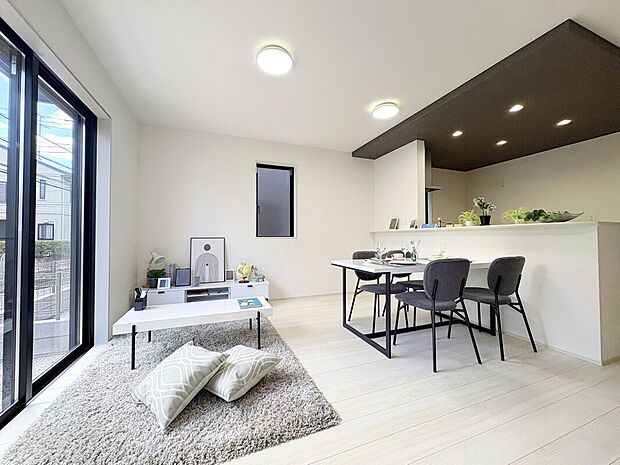 【【建物プラン例：LDK】】建売では叶わないプラン・カラーセレクトのご相談が可能なため、よりお客様の理想に近い住宅が実現可能となっています！
