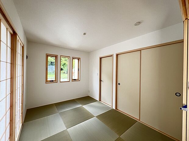 【1号棟 和室】洋風和室6帖