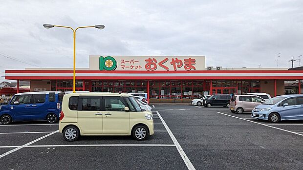 スーパーおくやま（約520m）