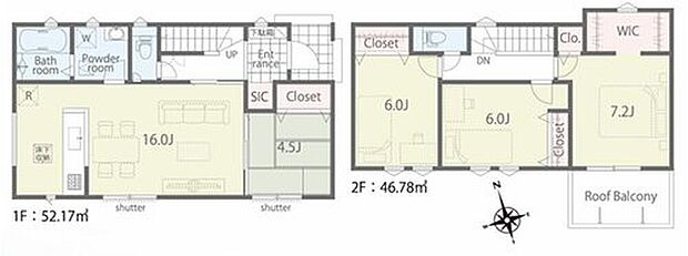 【4LDK】◇対話が弾む対面式キッチンに食洗機付き♪水回り集中の家事動線♪
◇玄関にＳＩＣ付♪7.2帖の洋室にはウォークインクローゼット付き♪
◇来客用にもお子様の遊び部屋としても利用できる「和室」♪
