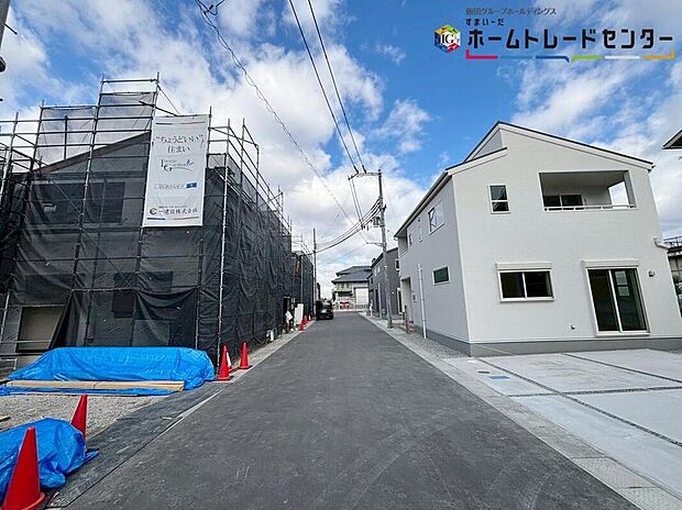 【前面道路含む現地写真】気になった物件すぐにご見学対応させていただきます♪平日・お仕事帰りなど、いつでもご案内可能です♪周辺環境と併せて、実際に現地をご確認ください♪