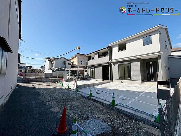 【【前面道路含む現地写真】※道路舗装中】◆資料送付・ご見学即対応！ご不明点等、スタッフがしっかりと説明させていただきますので、安心して現地をご覧ください♪