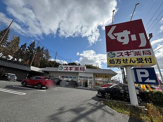 スギ薬局学園前南店（約930m）