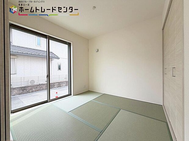 【リビング以外の居室】和室はライフスタイルによってリビングの延長としてお使いになることも、客間としてお使いになることもできます♪