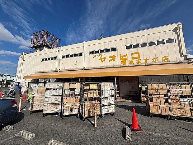 スーパーヤオヒコ真菅店（約820m）