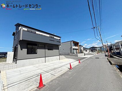 前面道路含む現地写真※1号棟