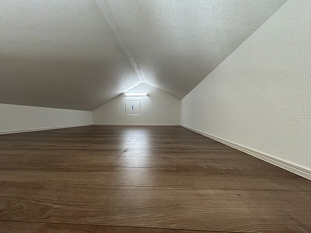 ゆとりのあるロフト6帖