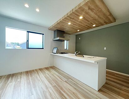 【キッチン空間イメージ】モデルハウス写真