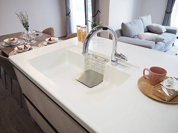 【☆同社施工例☆】浄水器一体型水栓