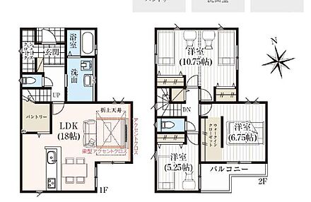 間仕切りにより4LDK対応可。対応条件・費用はお問い合わせください。 