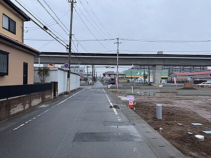 前面道路