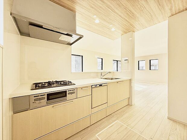 ■家族の絆を深める、温もりのあるキッチン