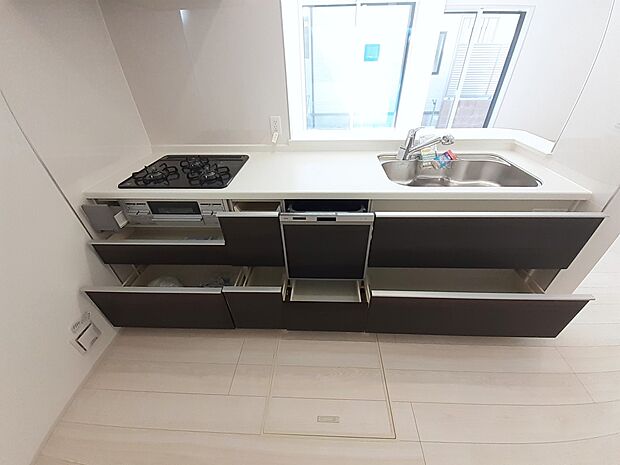 ■キレイに片付く、使いやすいキッチン