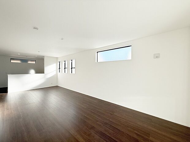 ■家族が自然と集まり、楽しい時間を過ごせるリビング