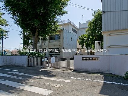 清瀬市立清瀬第四中学校 870m(11分)