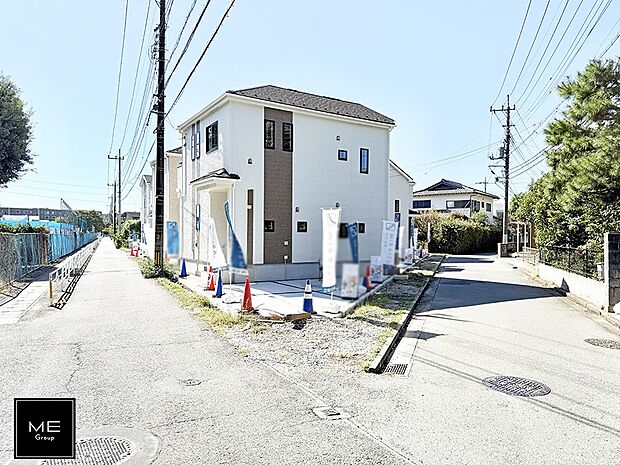 【前面道路含む現地写真】■新しい住まい、街の新しい風景