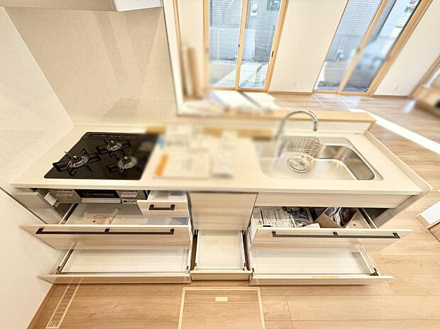 【キッチン】■料理がもっと楽しくなる、快適なキッチン空間