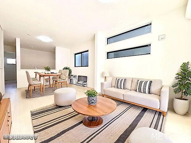 【リビング】■心落ち着く場所、ゆったり過ごせるリビング