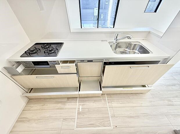 【キッチン】■料理がもっと楽しくなる、快適なキッチン空間