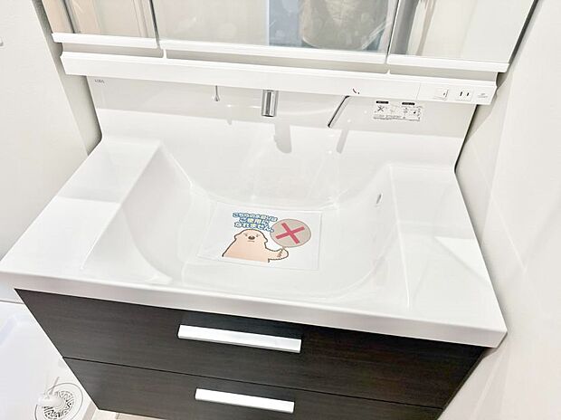 【ハンドシャワー付洗面台】■手洗いや顔を洗う時も快適に使える便利なシャワー