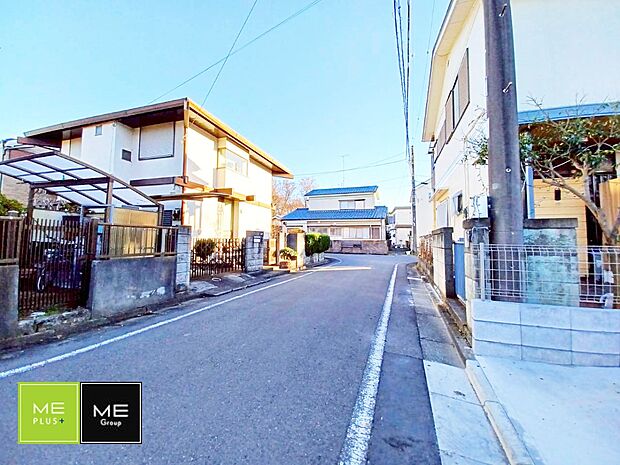 【前面道路含む現地写真】前面道路