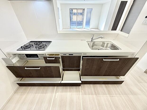 【キッチン】■料理がもっと楽しくなる、快適なキッチン空間