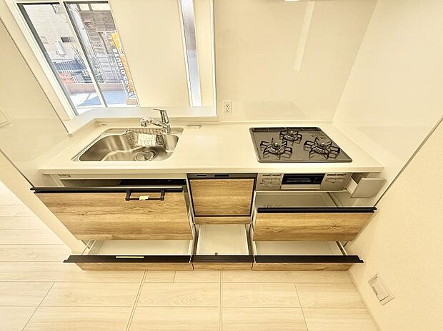 【キッチン】■料理がもっと楽しくなる、快適なキッチン空間