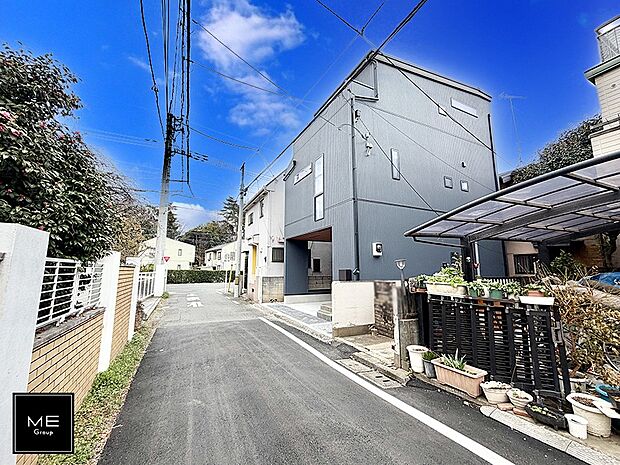 【前面道路含む現地写真】■家族とのお出かけが楽しくなる環境です