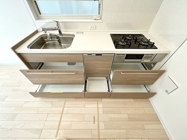 【キッチン】■キレイに片付く、使いやすいキッチン