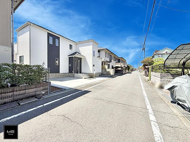 【前面道路含む現地写真】■新しい時代の息吹を感じる、心地よい環境