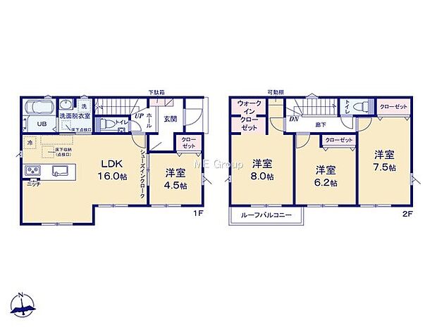 【4LDK】2号棟