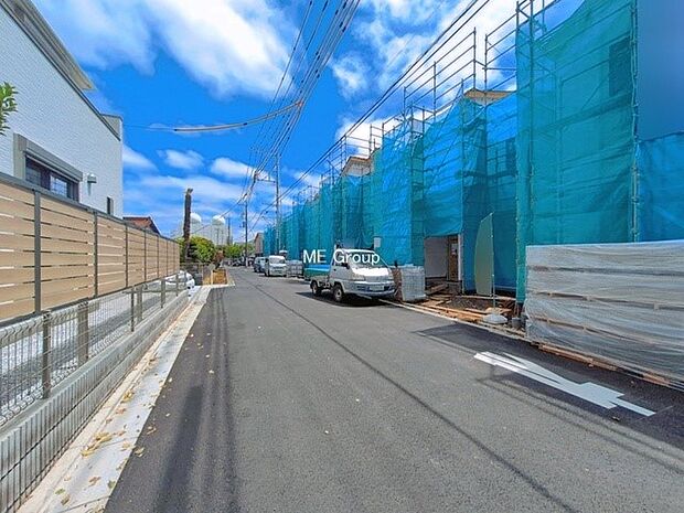 【前面道路含む現地写真】現況写真