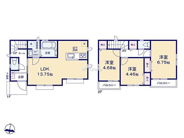【3LDK】C号棟