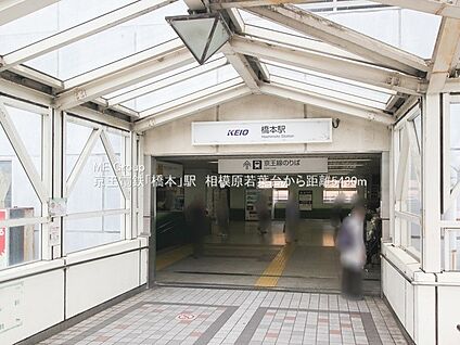 京王電鉄「橋本」駅 5430m(68分)