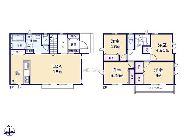 【4LDK】F号棟  