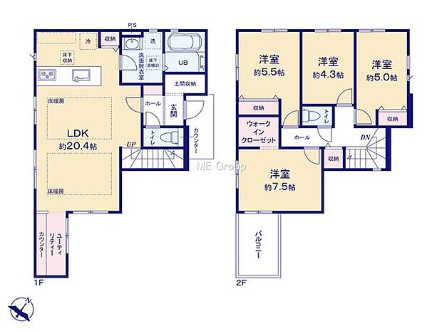 【4LDK】4号棟