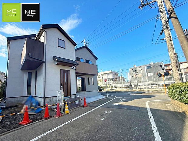 【前面道路含む現地写真】■新しい住まい、街の新しい風景