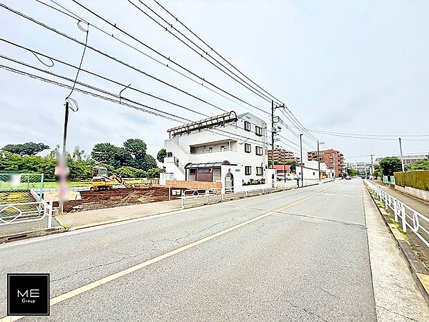 【前面道路含む現地写真】■新しい時代の息吹を感じる、心地よい環境