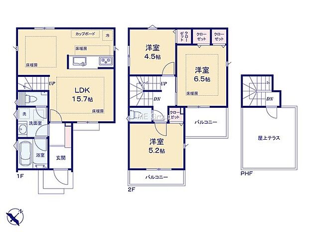 【3LDK】3号棟
