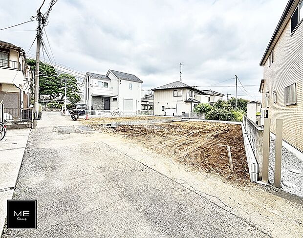 【前面道路含む現地写真】■新しい住まい、街の新しい風景