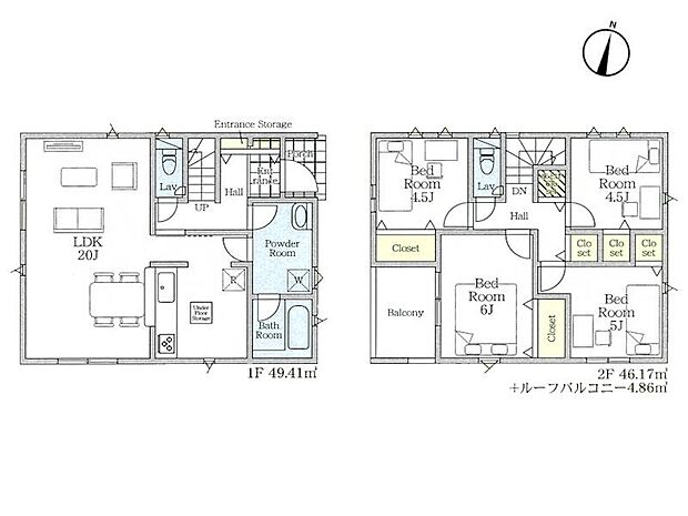 【4LDK】2号棟